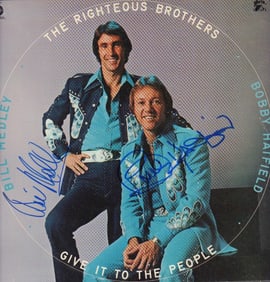 The Righteous Brothers signed LP