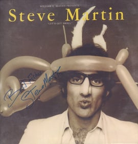 Steve Martin signed LP