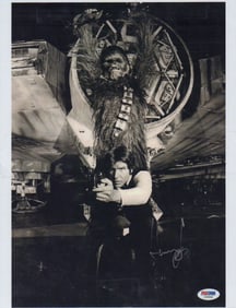 Harrison Ford Han Solo Star Wars signed photograph