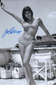 Joan Collins signed 11x14 photograph