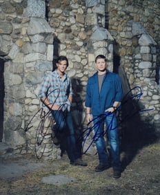 Supernatural signed 11x14 photograph