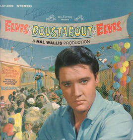 Elvis Presley signed LP