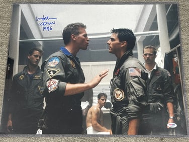 Val Kilmer signed Top Gun 16x20 photograph