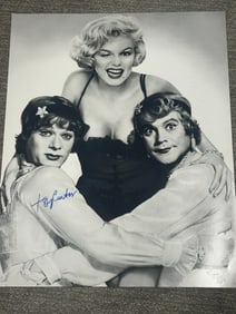 Tony Curtis signed 16x20 photograph