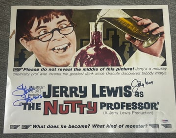Nutty Professor cast signed 16x20 photograph