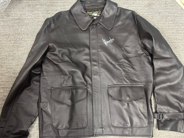 Harrison Ford Indiana Jones signed leather jacket