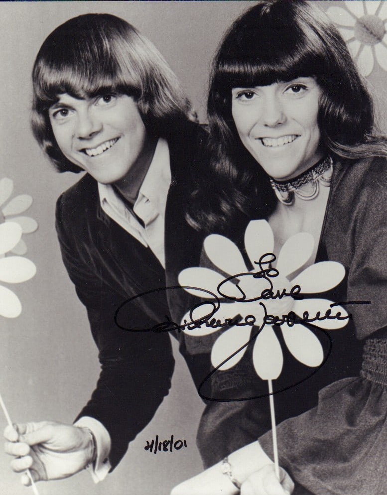 Richard Carpenter signed photograph (1 of 1)