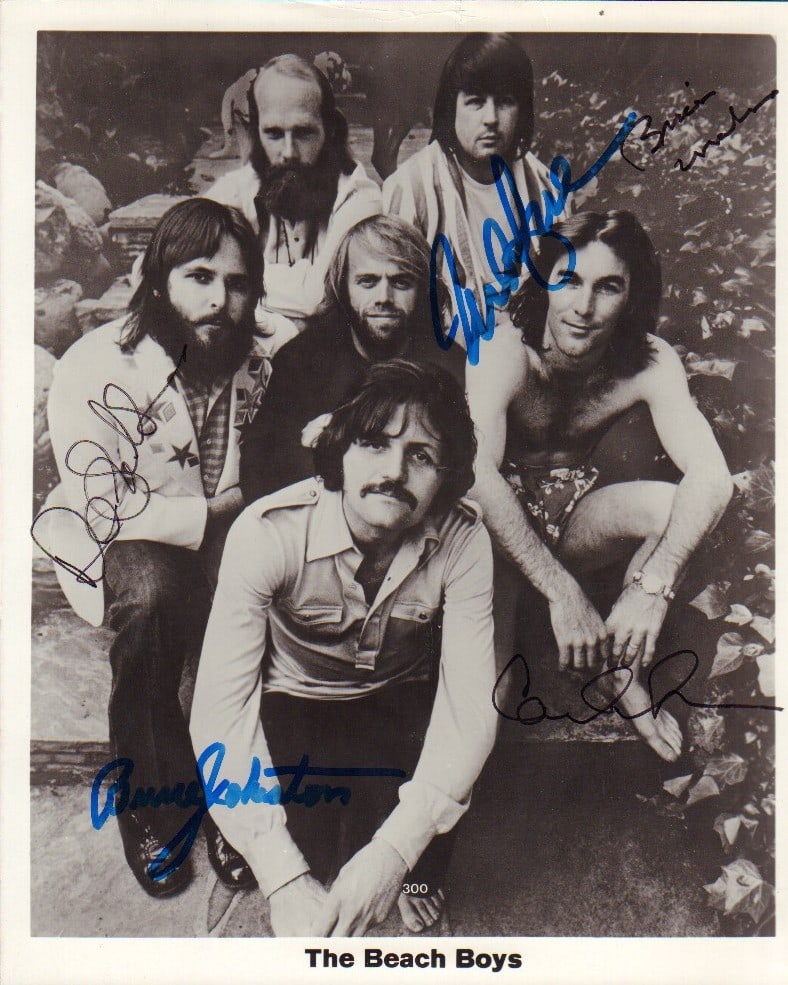 Beach Boys signed vintage photograph (1 of 1)