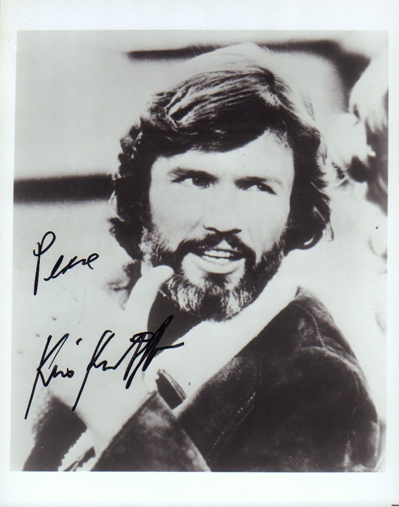 Kris Kristofferson signed photograph (1 of 1)