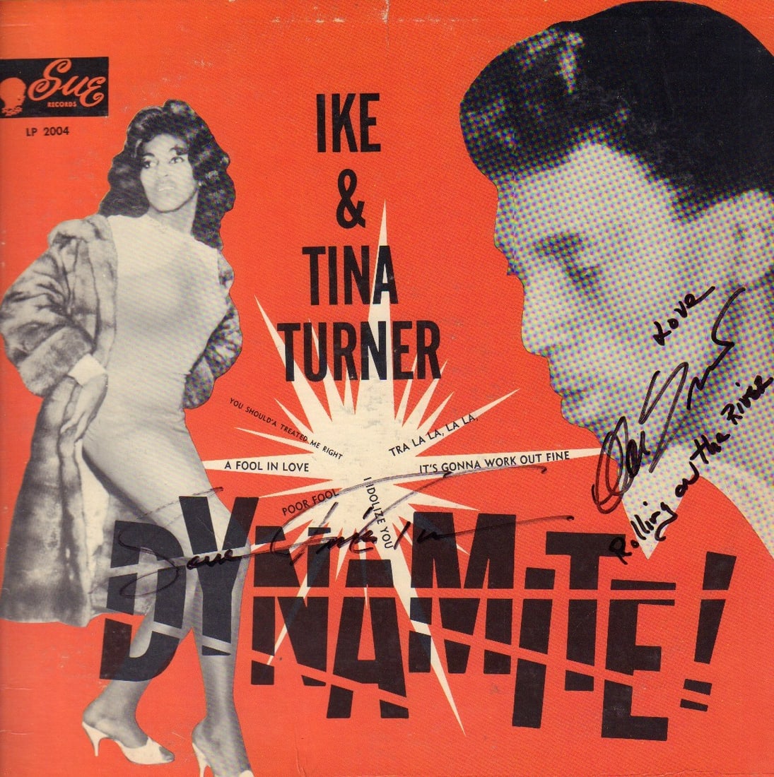 Ike and Tina Turner signed LP (1 of 1)