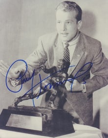 Paul Hornung signed photograph