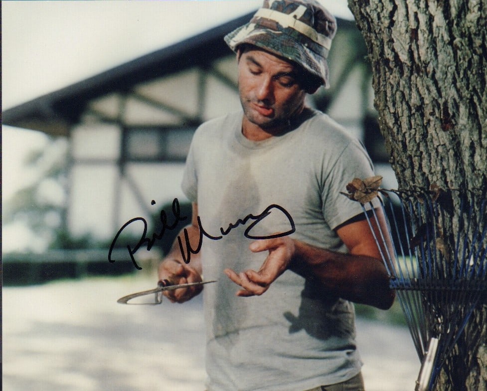 Bill Murray Caddyshack signed photograph (1 of 1)