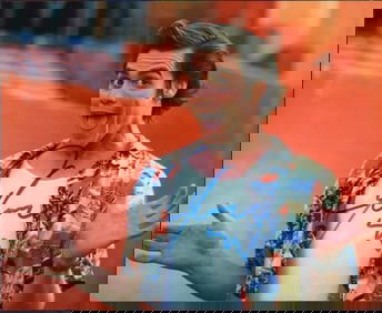 Jim Carrey signed photograph