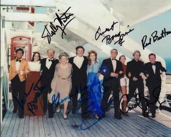 Poseidan Adventure cast signed photograph
