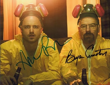 Breaking Bad cast signed photograph