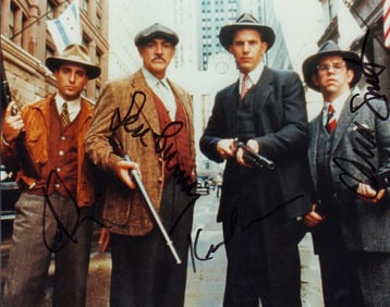 The Untouchables cast signed photograph