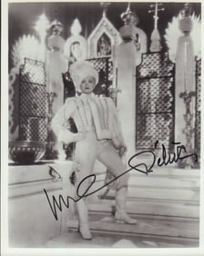 Marlene Dietrich signed photograph