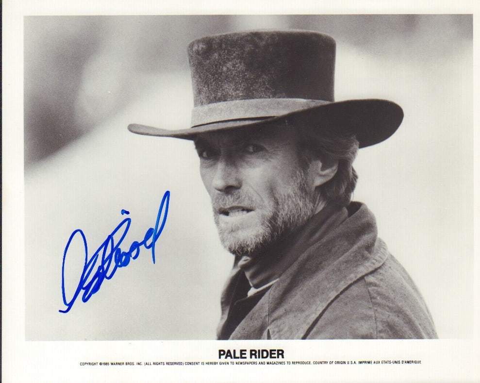 Clint Eastwood signed photograph (1 of 1)