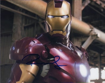 Robert Downey Jr signed photograph