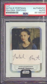 Natalie Portman PSA DNA slabbed