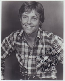 Mark Hamill signed photograph