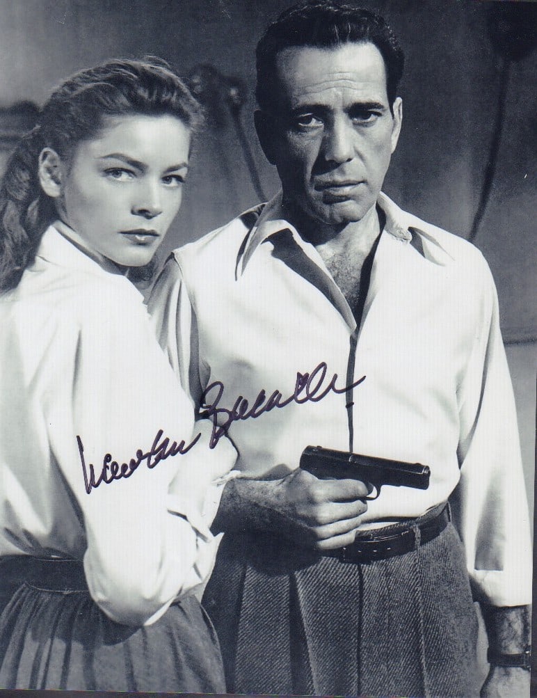 Lauren Bacall signed photograph (1 of 1)
