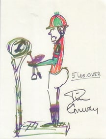Tim Conway original art signed