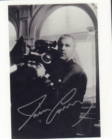 James Cameron signed photograph