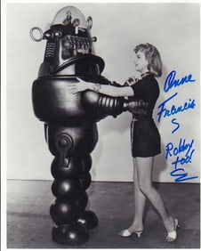 Anne Francis signed photograph
