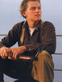 Leonardo Dicaprio signed photograph