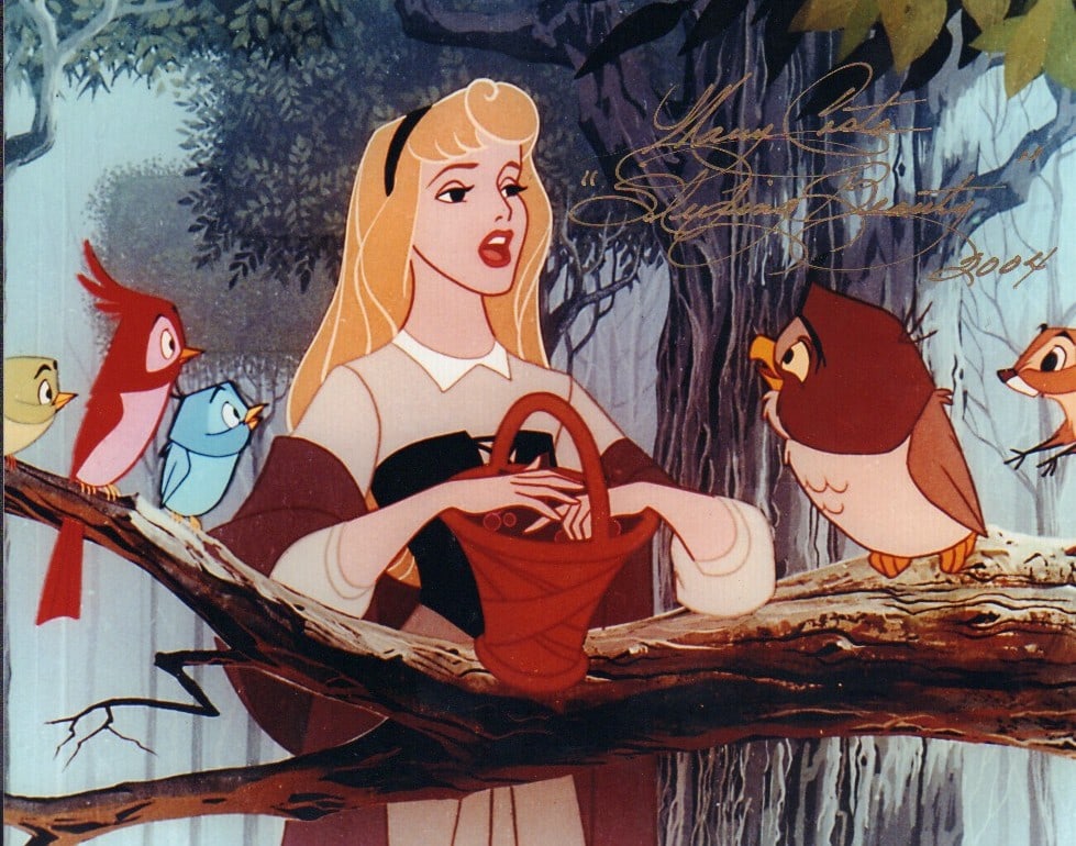 Mary Costa signed photograph (1 of 1)