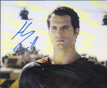 Henry Cavill signed photograph