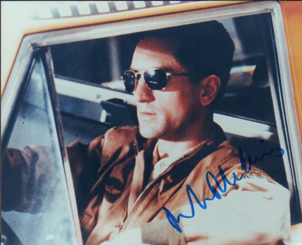 Robert Deniro signed photograph (1 of 1)