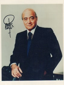 Mohammad Ay-Fayed signed photograph