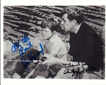 Andy Griffith Show signed cast photograph