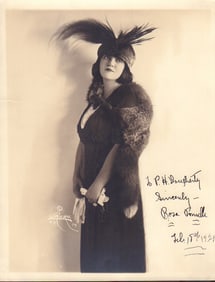 Rosa Ponsale signed photograph