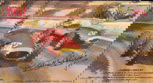 Carroll Shelby signed FDC