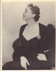 Katharine Cornell signed photograph