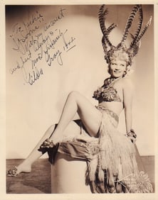 Gilda Gray signed photograph
