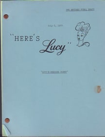 Here's Lucy owned original script