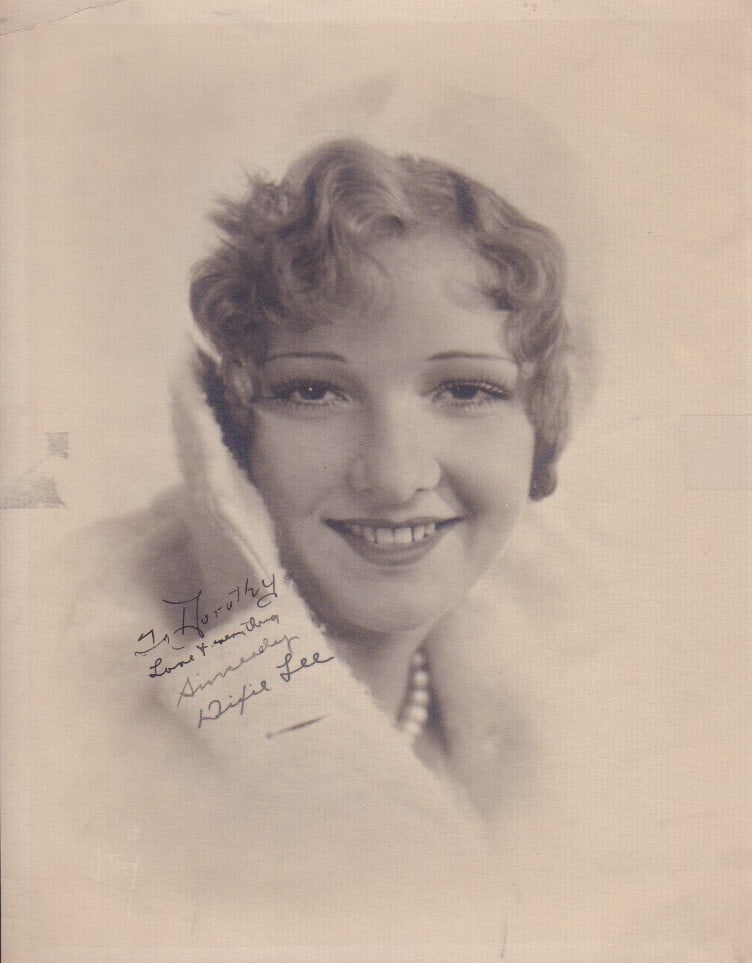 Dixie Lee signed photograph (1 of 1)