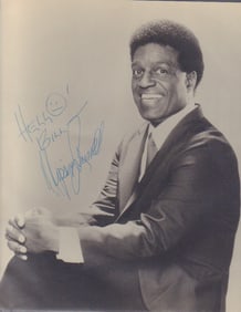 Nipsey Russell signed photograph
