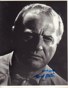 Brad Dexter signed photograph
