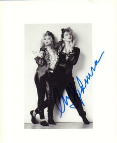 Madonna signed photograph