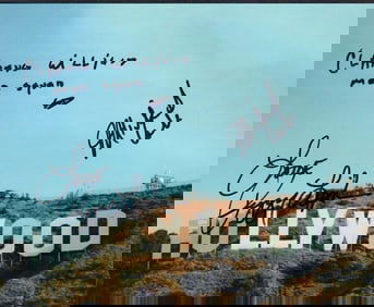 Mod Squad rare cast signed photograph