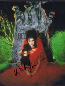 Winona Ryder signed photograph