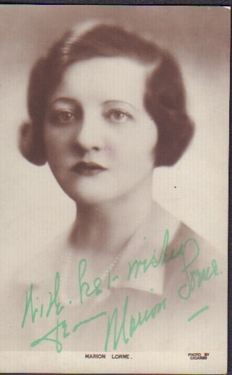 Marion Lorne signed photograph (1 of 1)