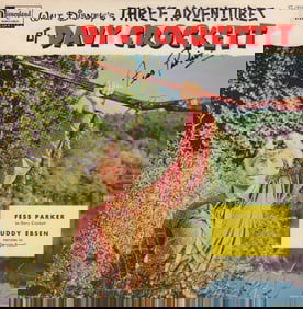 Davey Crockett signed Fess Parker LP