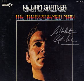 William Shatner signed LP