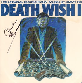 Charles Bronson signed Deathwish LP